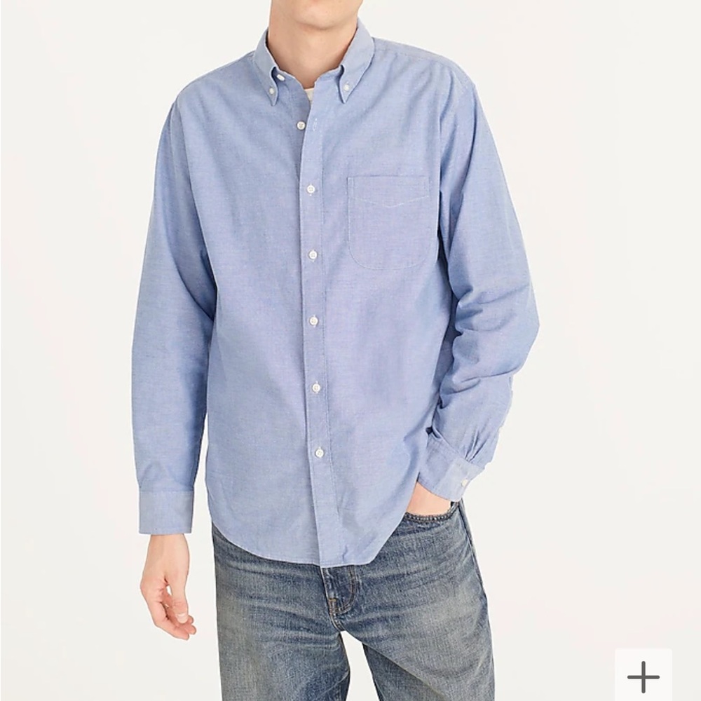 J Crew Mens Button Down Shirt